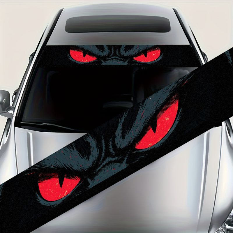 Car Accessories Tape - Auto voorruit zonneklep banner sticker kwaadaardige
