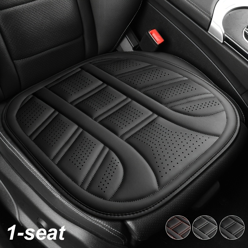 Leather Car Seat Cover - 1 zitplaats, PU-lederen zitbeschermers voor alle