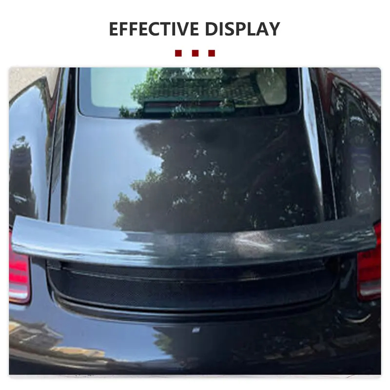 Car Accessories Lipa - Koolstofvezel FRP achterklep lip anti-kras sport