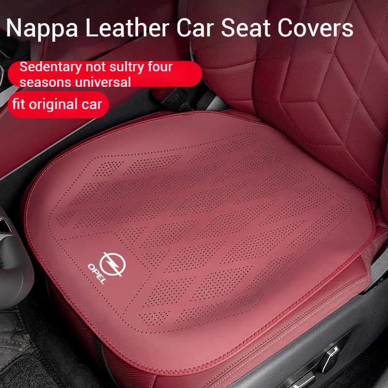 Leather Car Seat Cover - Autostoelhoezen van Nappa leder met ventilatie