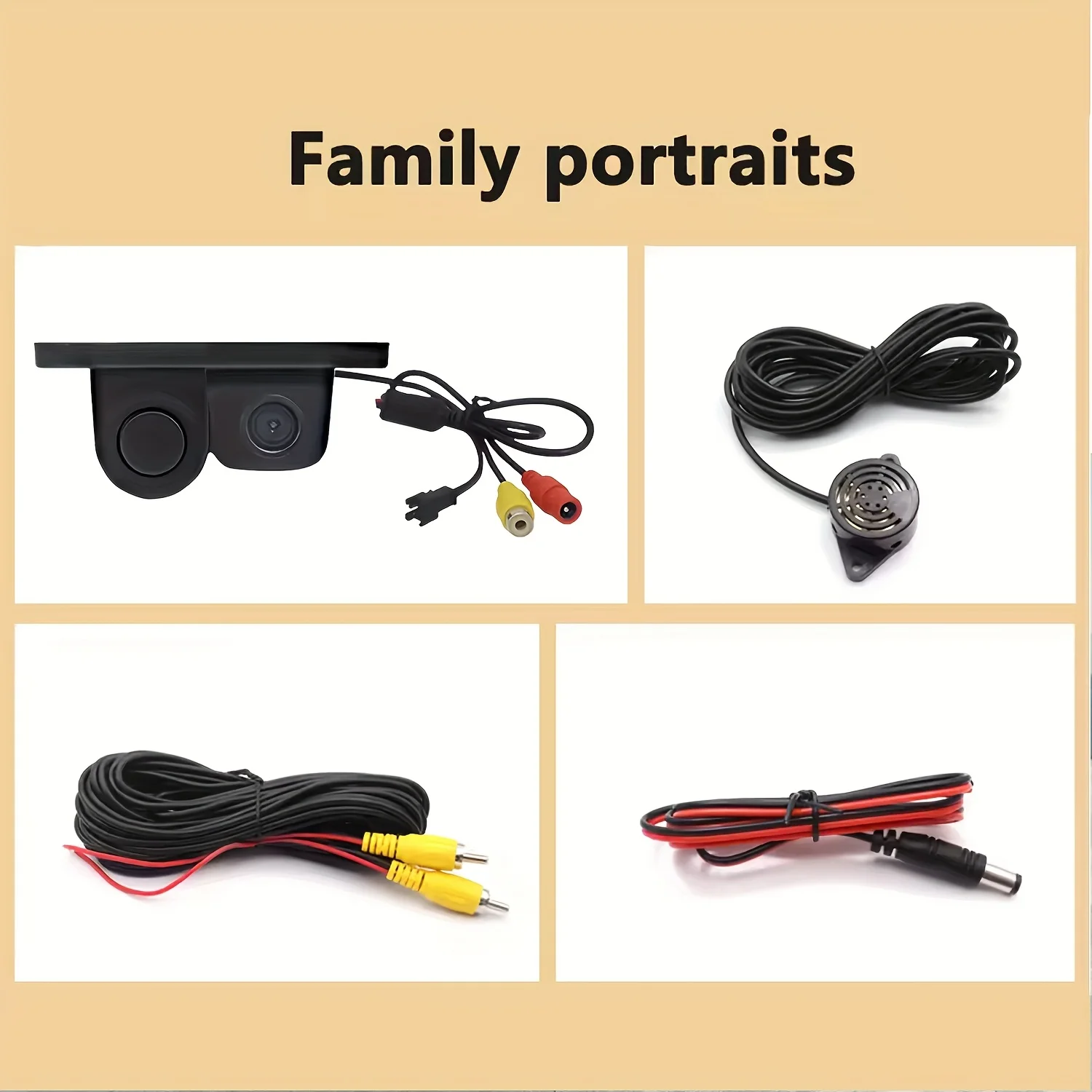 2-in-1 HD-achteruitrijcamera m - Car Accessories Sound System recensie en prijs