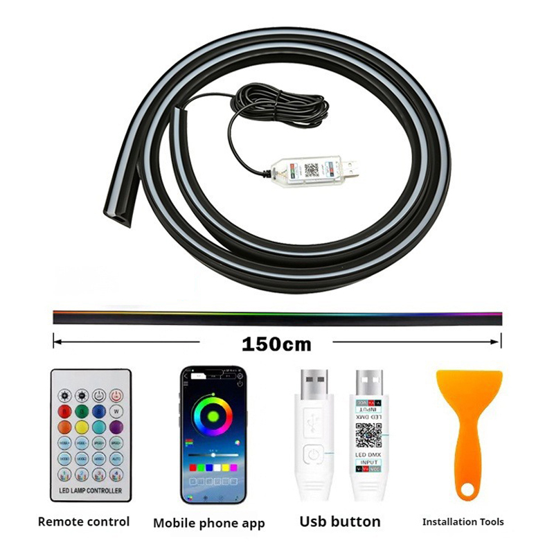 1.5M LED Auto Dashboard Afdich - Car Accessories Sound System recensie en prijs