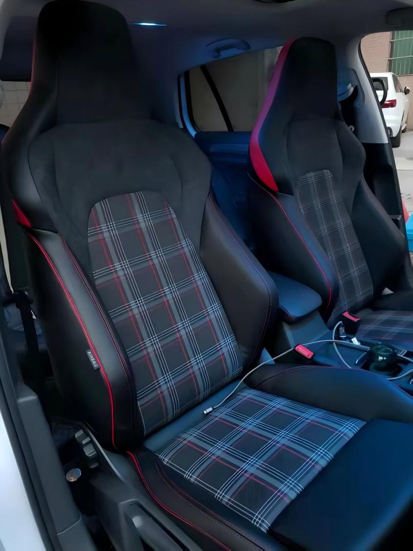 Sportsitjes voor GTI, Racing v - Leather Car Seat Cover recensie en prijs