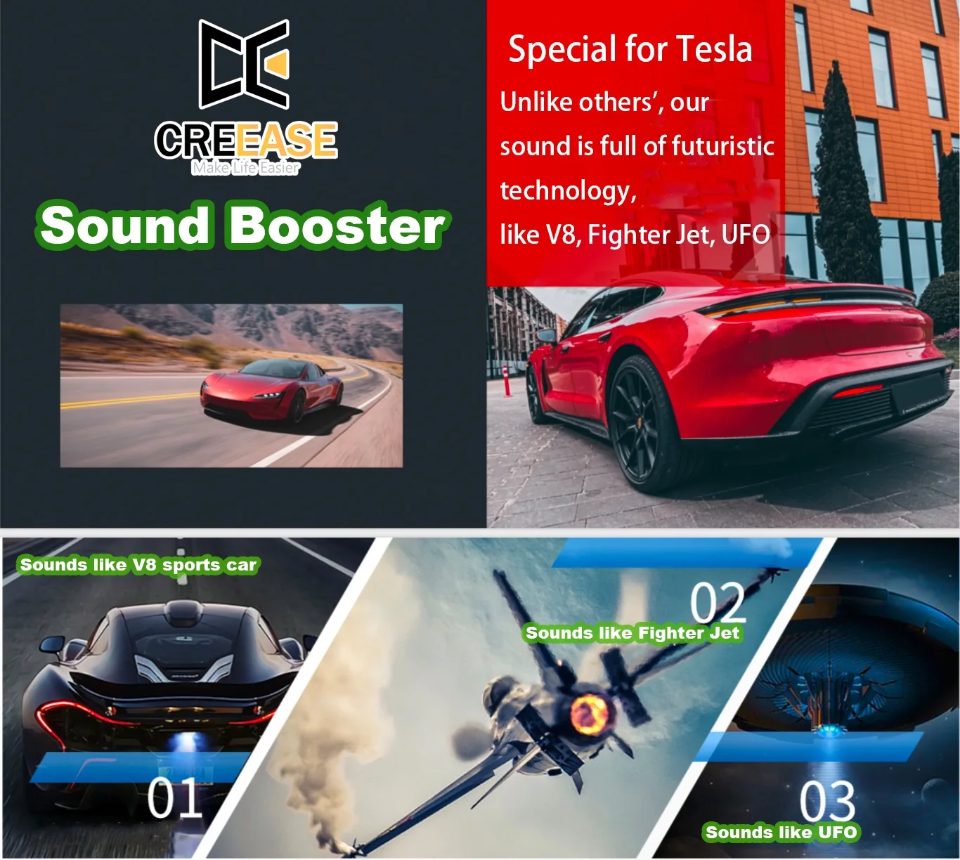 Universeel Elektrisch Uitlaat  - Car Accessories Sound System recensie en prijs