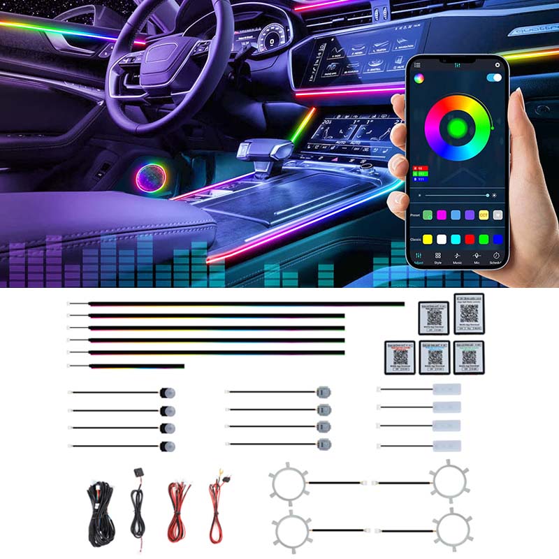 22-in-1 Dream Color RGB Dynami - Led Interior Ambient Light recensie en prijs