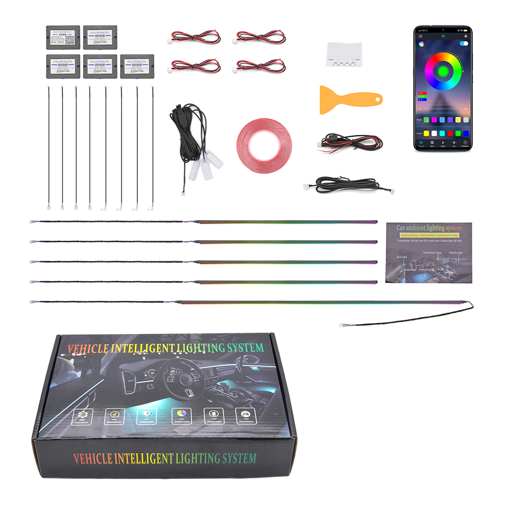 Hotselling auto-ambianceverlic - Led Interior Ambient Light recensie en prijs