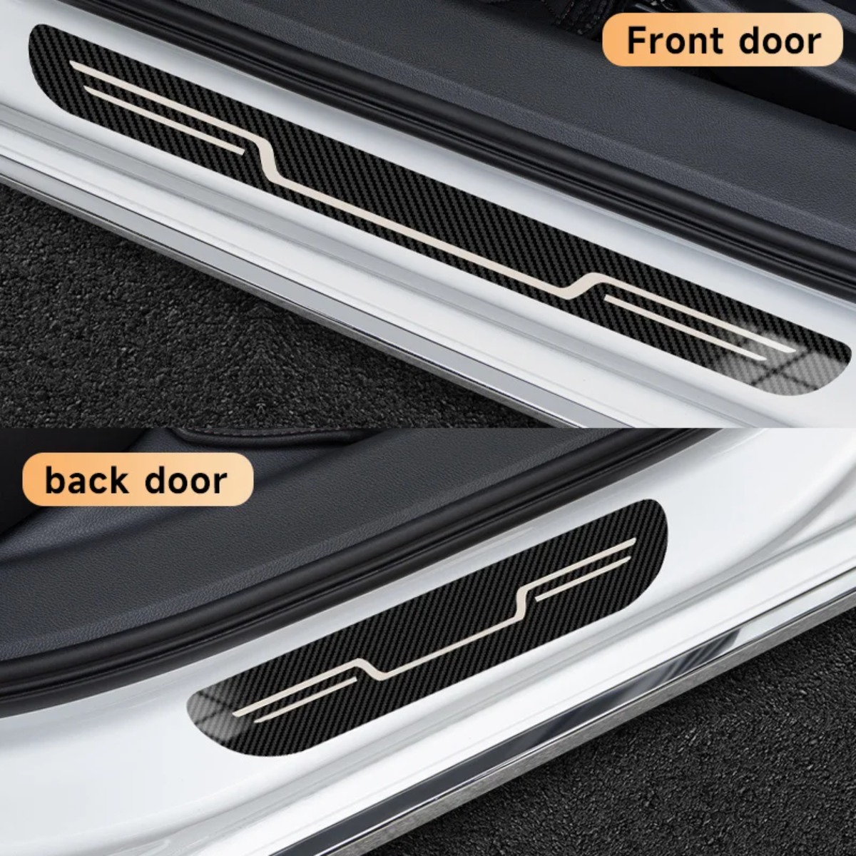 Auto Dorpelstrip RVS Anti-Vuil - Car Accessories Tape recensie en prijs