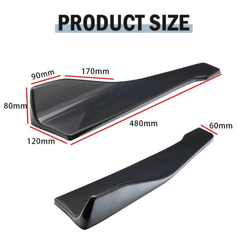 48cm Achterbumper Splitter Apr - Car Accessories Lipa recensie en prijs