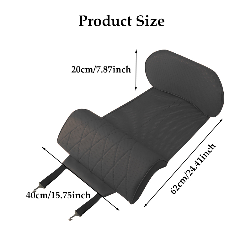 Nappa lederen beensteun verlen - Leather Car Seat Cover recensie en prijs