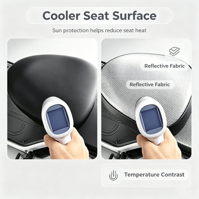 Elektrische fietszadelhoes, un - Leather Car Seat Cover recensie en prijs