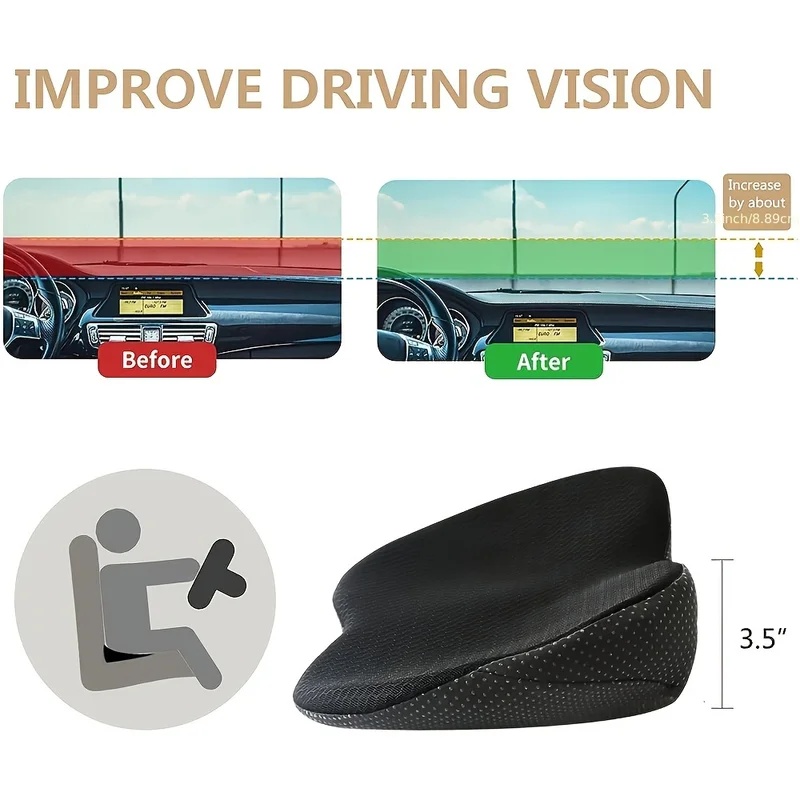 2-in-1 Memory Foam Autostoelku - Car Seat Cushion Memory Foam recensie en prijs
