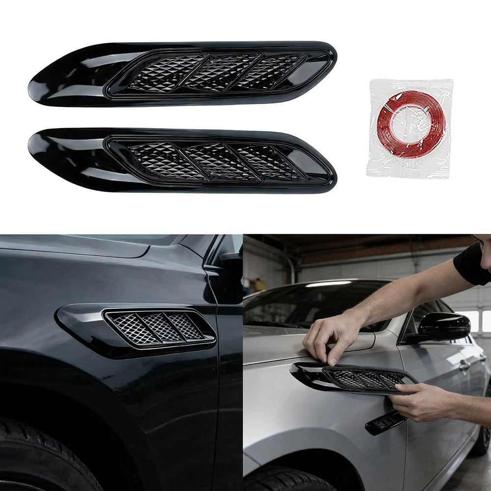 2 stuks auto luchtinlaat voor  - Car Accessories Tape recensie en prijs